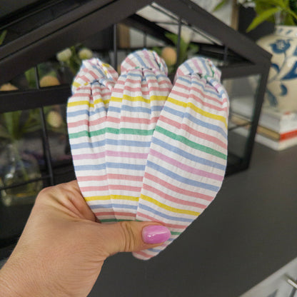 Colorful Stripe Seersucker Headband