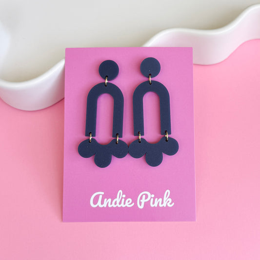 Navy Sophie Earrings