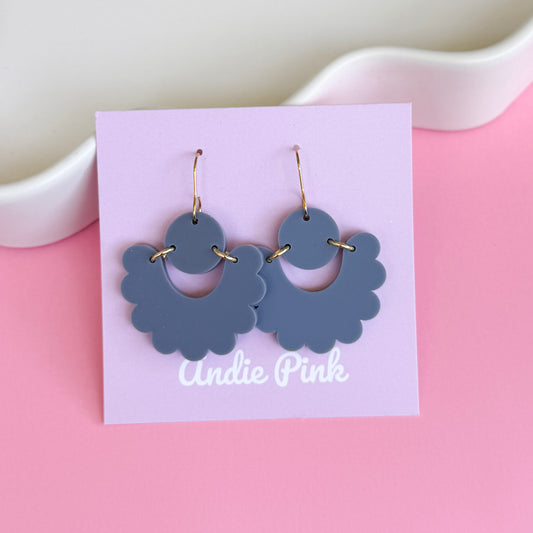 Grey Charlie Earrings