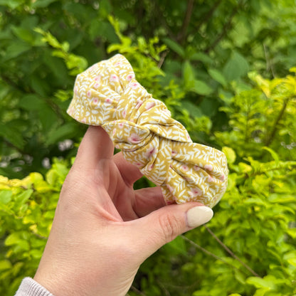 Yellow Floral Headband