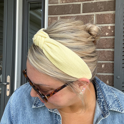 Butter Yellow Headband