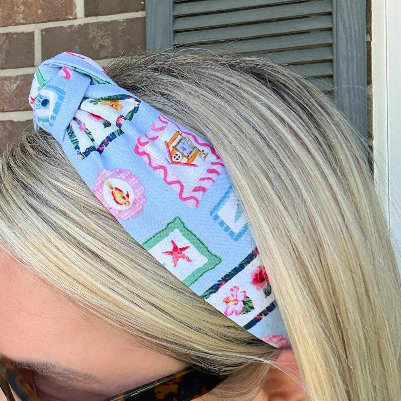 Blue Summer Theme Headband
