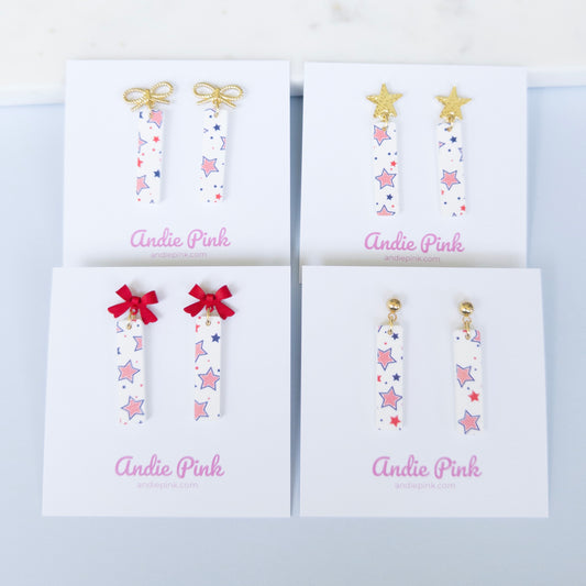 Column Earrings | 4 Style Options