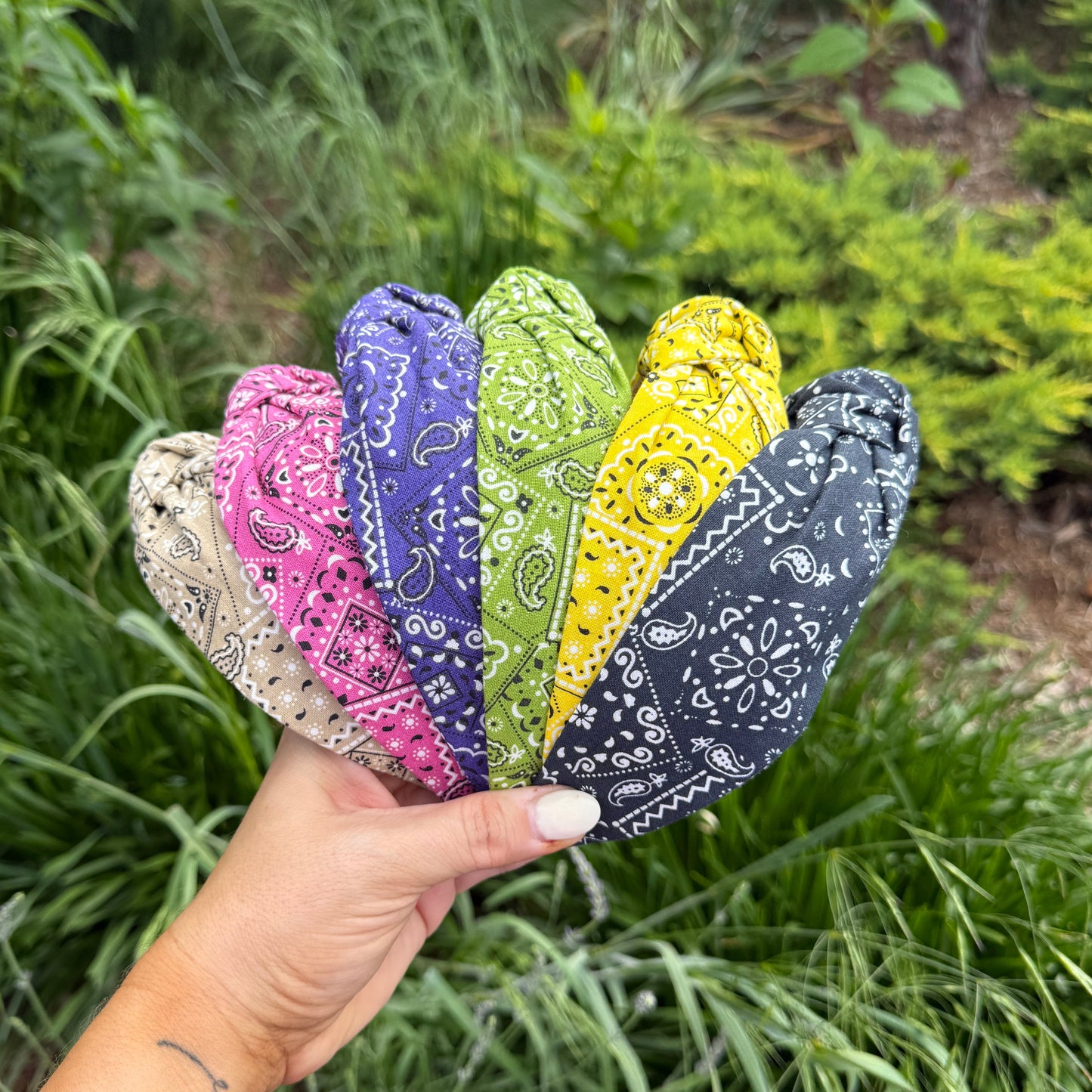 Bandana Theme Headbands | 6 Color Options