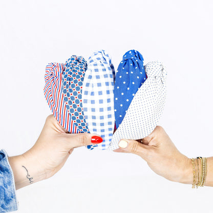 Red, White & Blue Headband Collection | 5 Styles