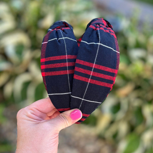Hamilton Plaid Headband