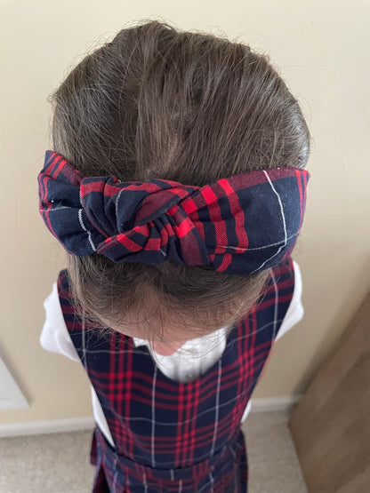 Hamilton Plaid Headband