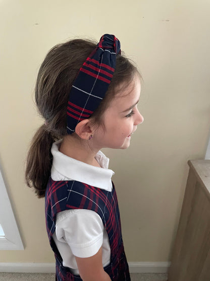 Hamilton Plaid Headband