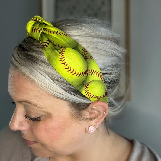 Softball Theme Headband