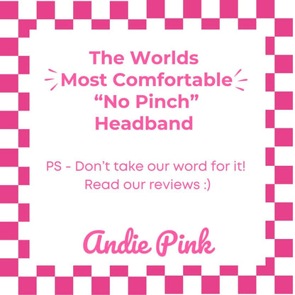 Neon Green Checkered Headband