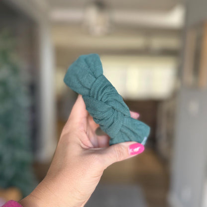 Philadephia Eagles Green & White Embroidered Headband