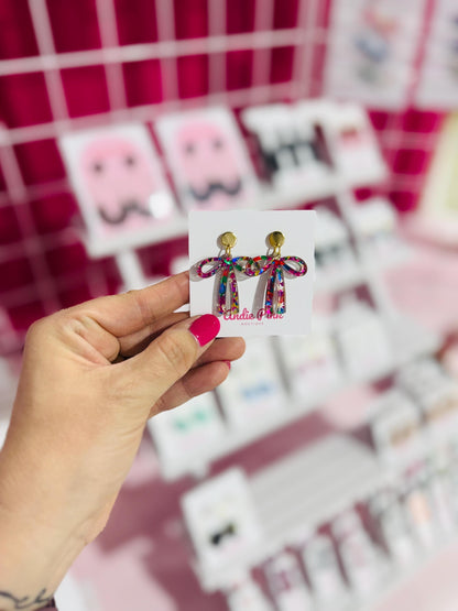 Bow Dangle Earrings