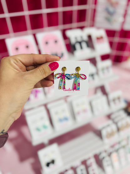 Bow Dangle Earrings
