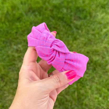 Pink & Purple Stripe Headband