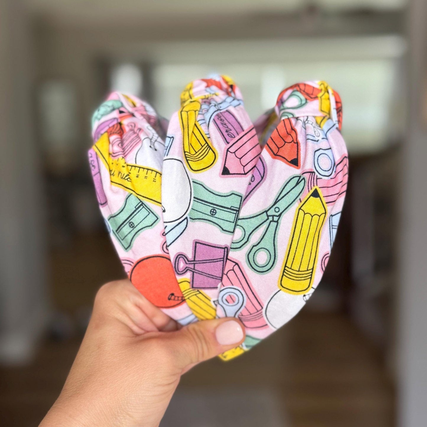 Pink School Headband