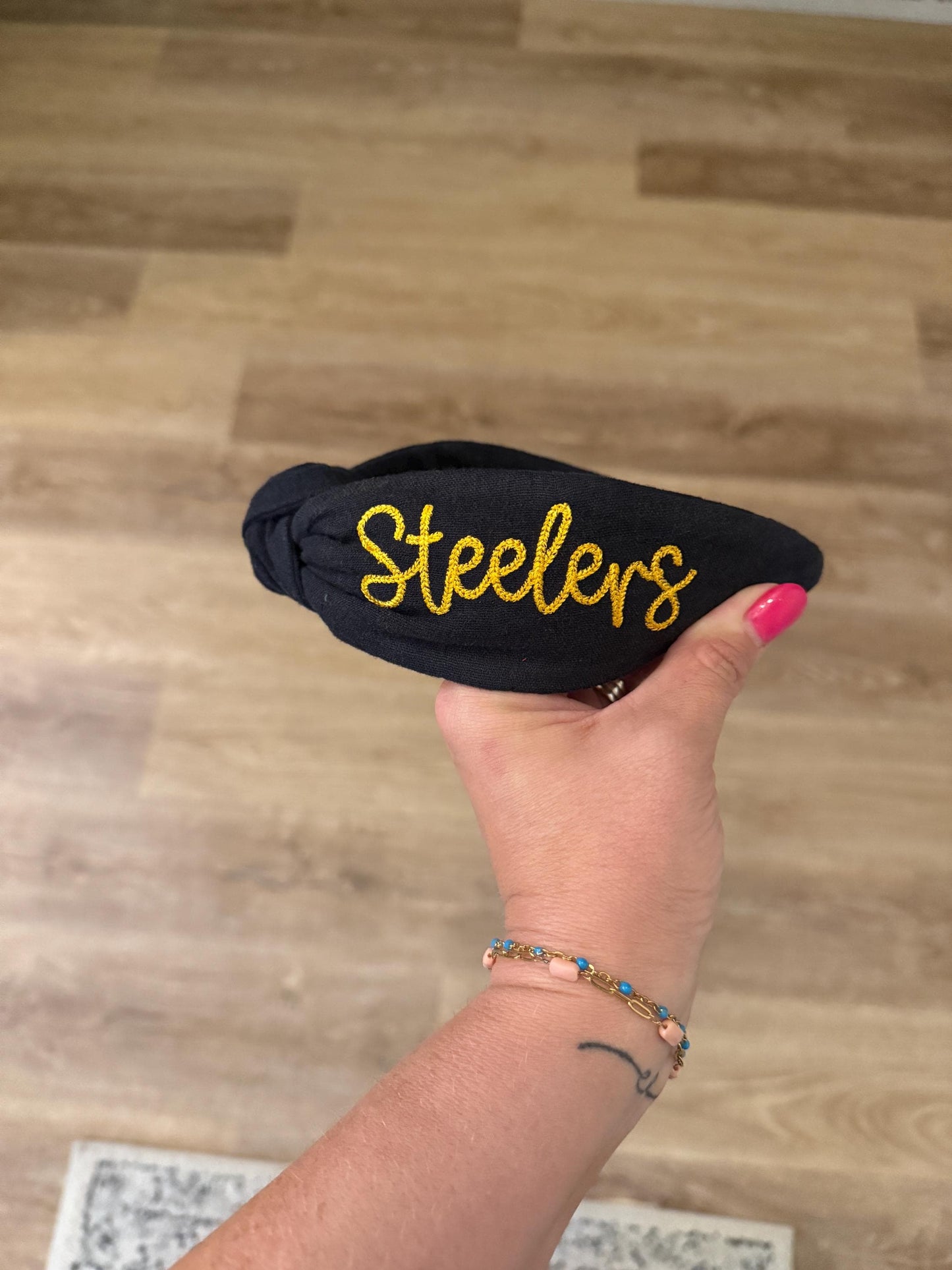 Pittsburg Steelers Embroidered Headband