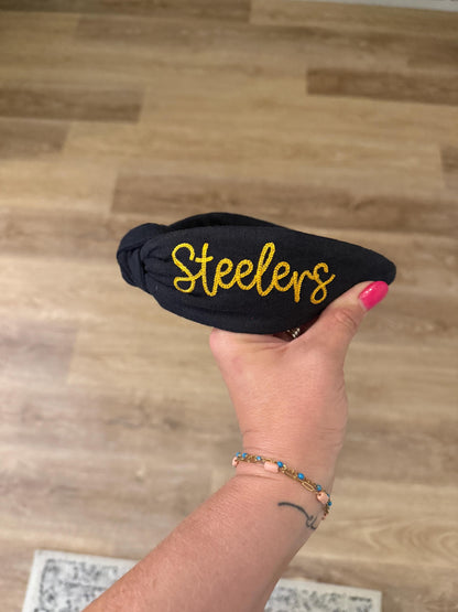 Pittsburg Steelers Embroidered Headband