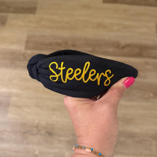 Pittsburg Steelers Embroidered Headband