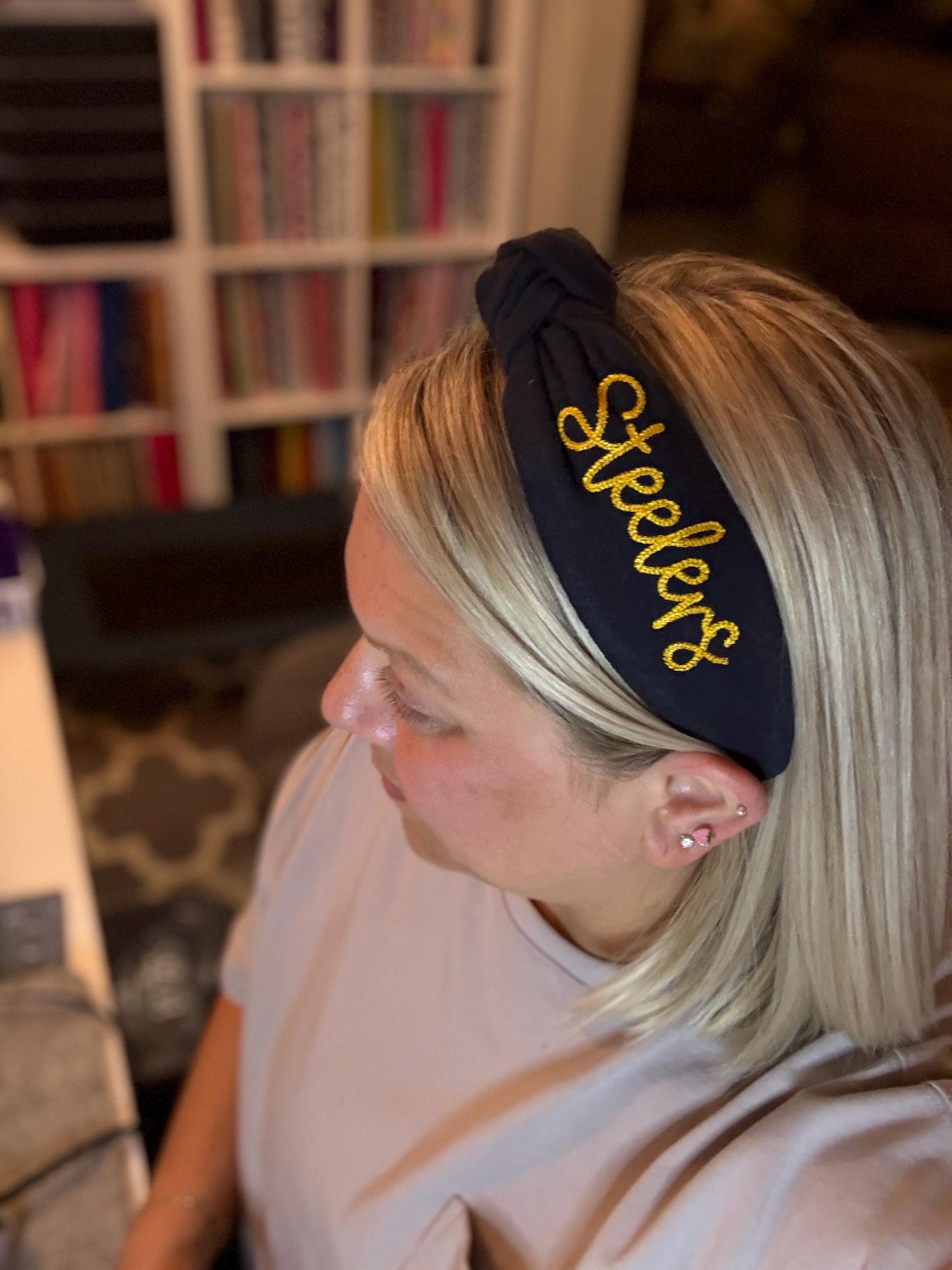 Pittsburg Steelers Embroidered Headband