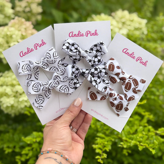 Sports Theme Bows