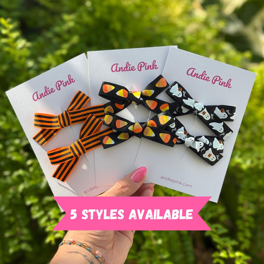 Halloween Bows for Toddlers and Little Girls