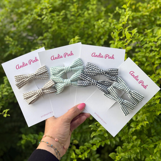 Neutral Bows for Toddlers