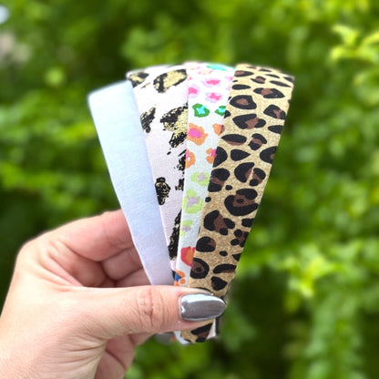 Neutral Leopard Print Headband