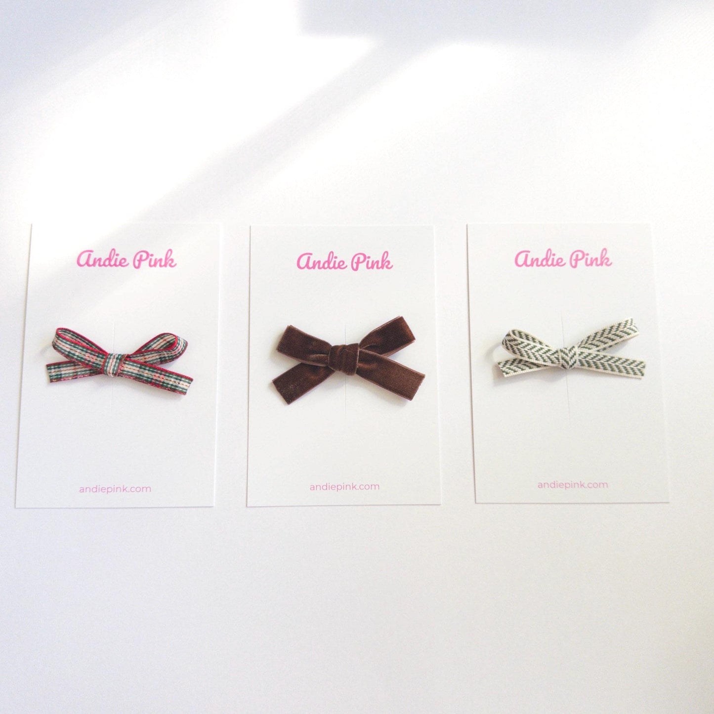 Chocolate Brown Hair Bows for Toddlers & Babies