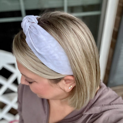 Neutral Leopard Print Headband