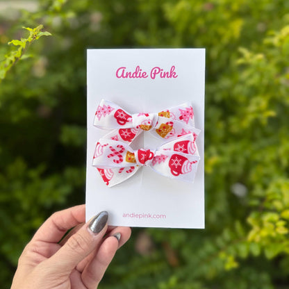 Christmas Bows for Toddlers & Little Girls | 3 Styles Available