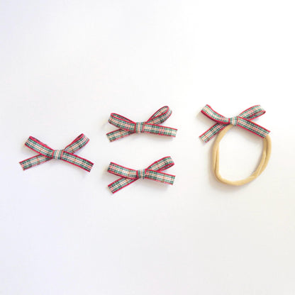 Chocolate Brown Hair Bows for Toddlers & Babies