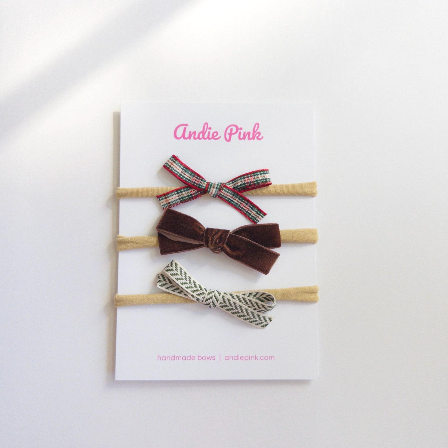 Chocolate Brown Hair Bows for Toddlers & Babies