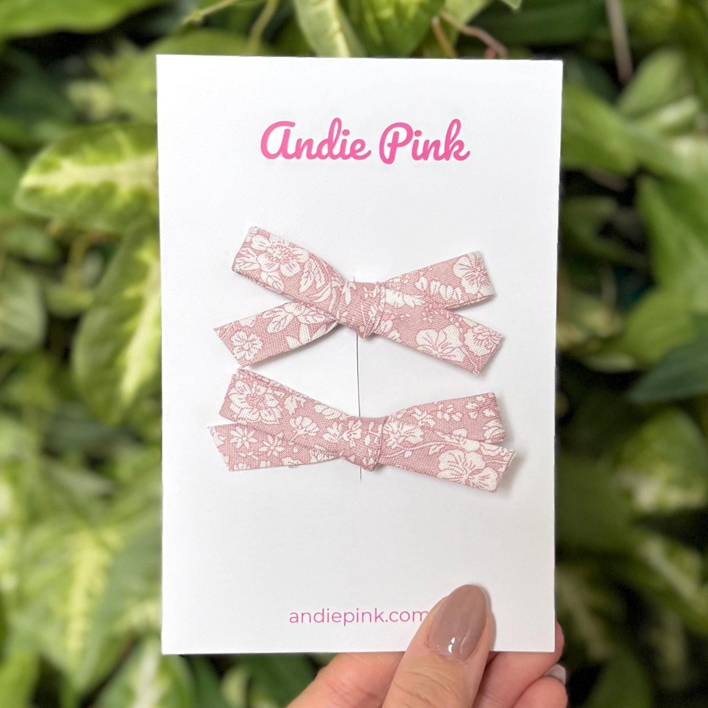Pink Piggy Bow Sets | 2 Styles Available