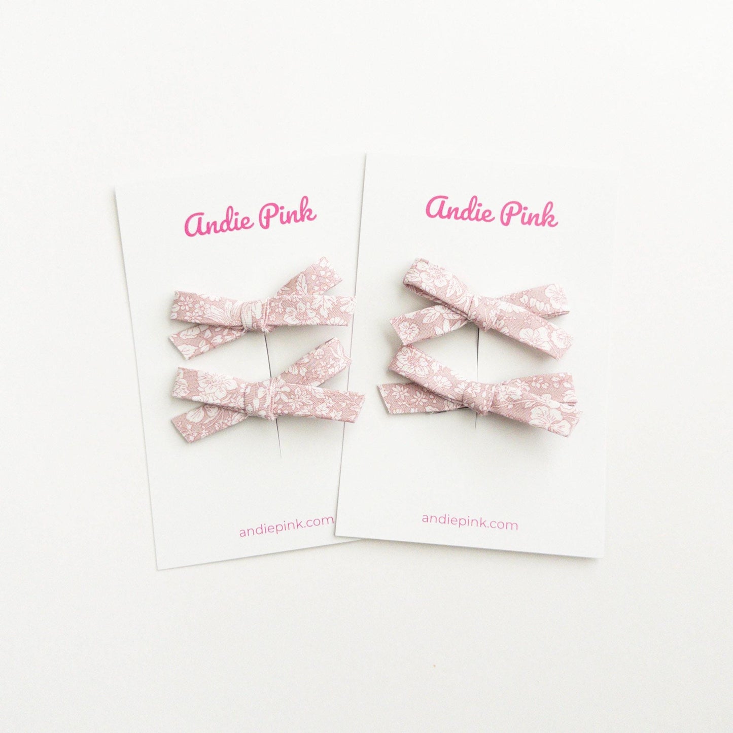 Pink Piggy Bow Sets | 2 Styles Available