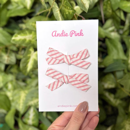 Pink Piggy Bow Sets | 2 Styles Available