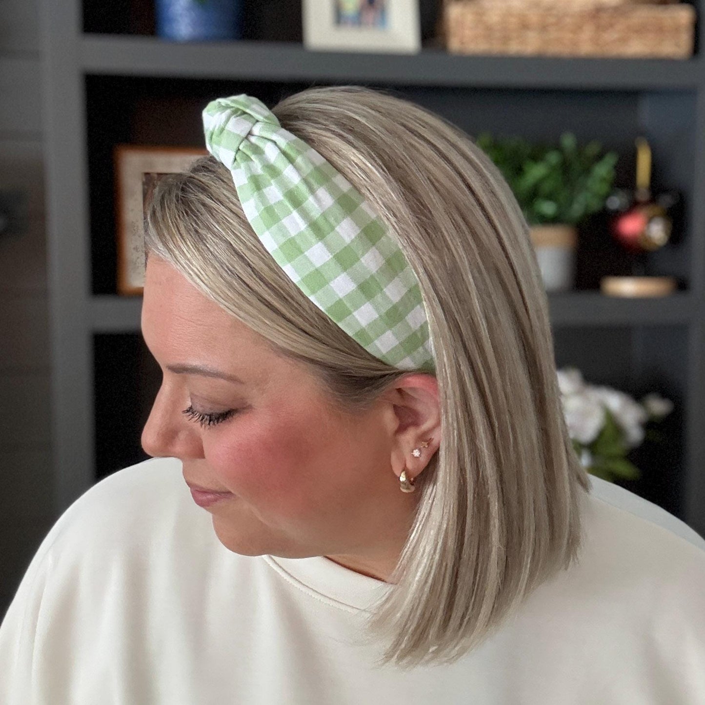 Classic Gingham Headbands | 5 Color Options