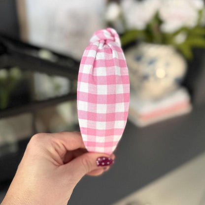Classic Gingham Headbands | 5 Color Options