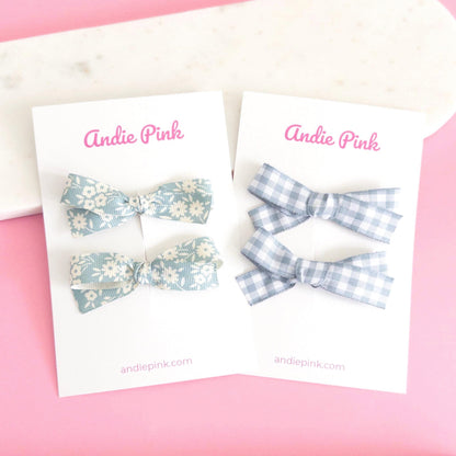 Floral & Plaid Bows | 3 inches