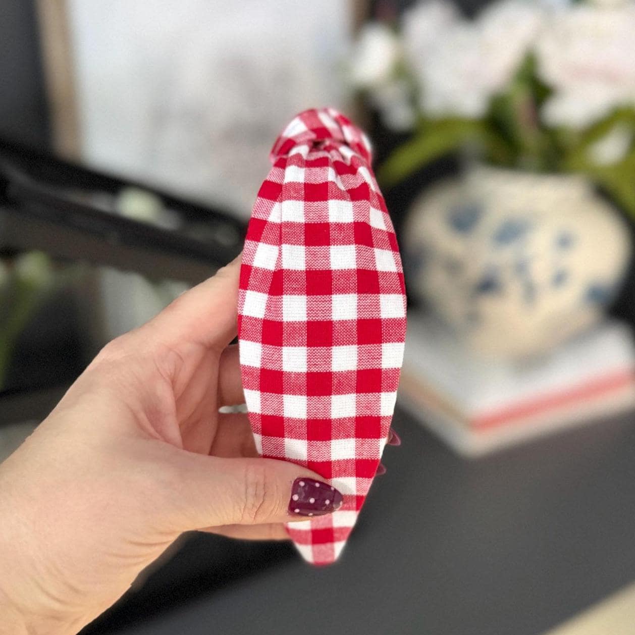 Classic Gingham Headbands | 5 Color Options