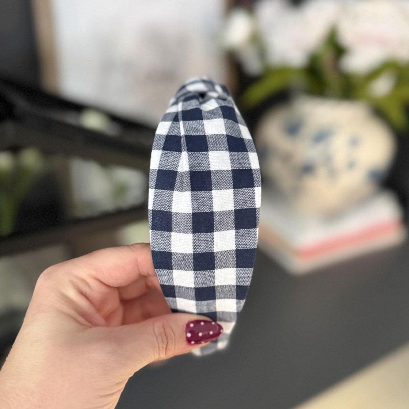 Classic Gingham Headbands | 5 Color Options