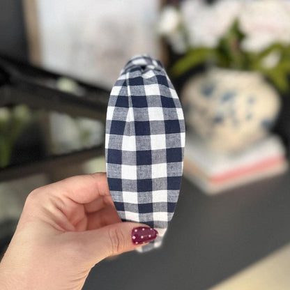 Classic Gingham Headbands | 5 Color Options