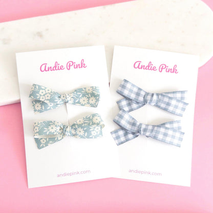 Floral & Plaid Bows | 3 inches