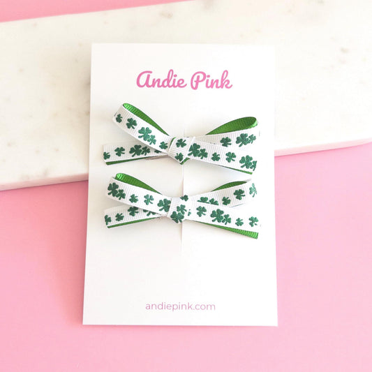 St Patrick's Day Hair Bows | 3 inches