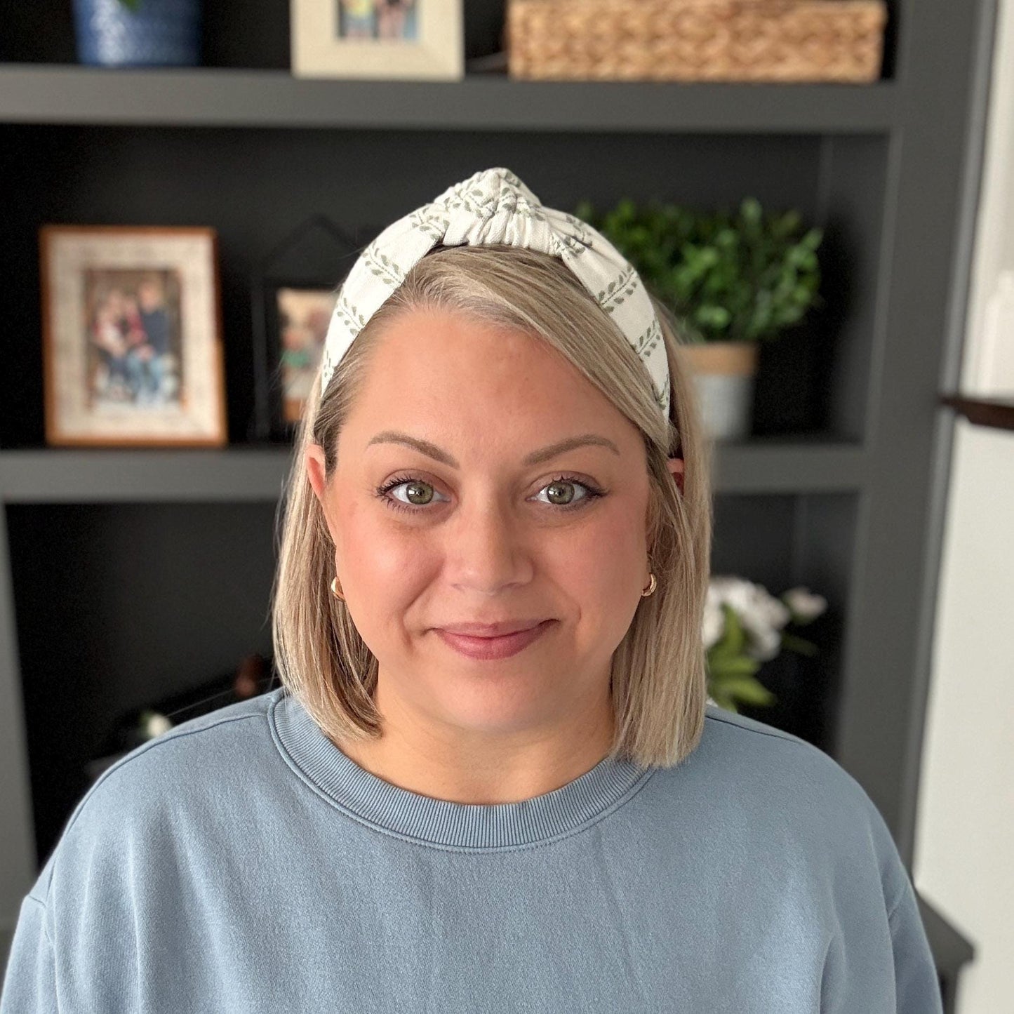 Solid White Headband