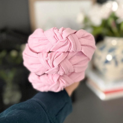 Light Pink Topknot Headband