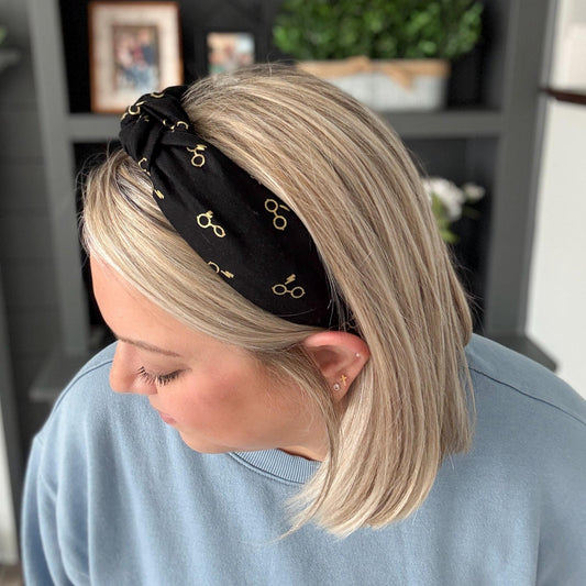 Black & Gold Harry Potter Headband