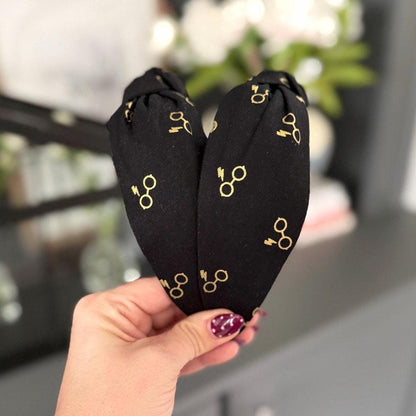 Black & Gold Harry Potter Headband