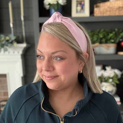 Light Pink Topknot Headband