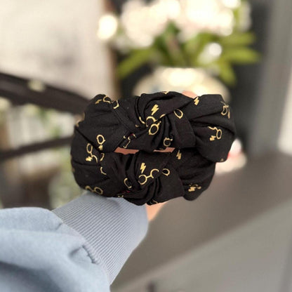 Black & Gold Harry Potter Headband