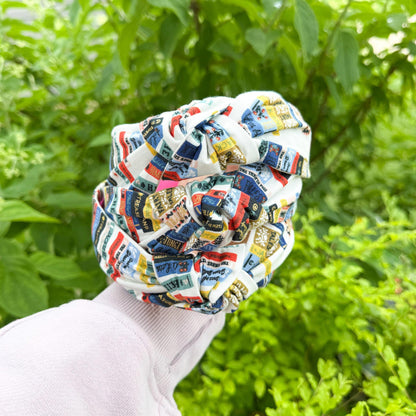 Book Lover Headband | Made with Rifle Paper Co. Fabric